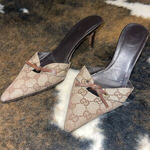 Authentic Gucci kitten heels